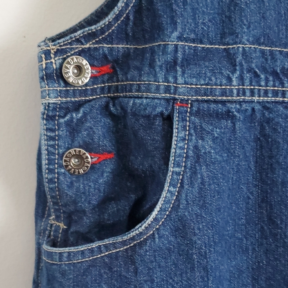 Classic Blue Denim Women's Overalls - Picture 5 of 10